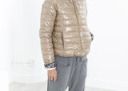 Deione Coat in Graphite Floral